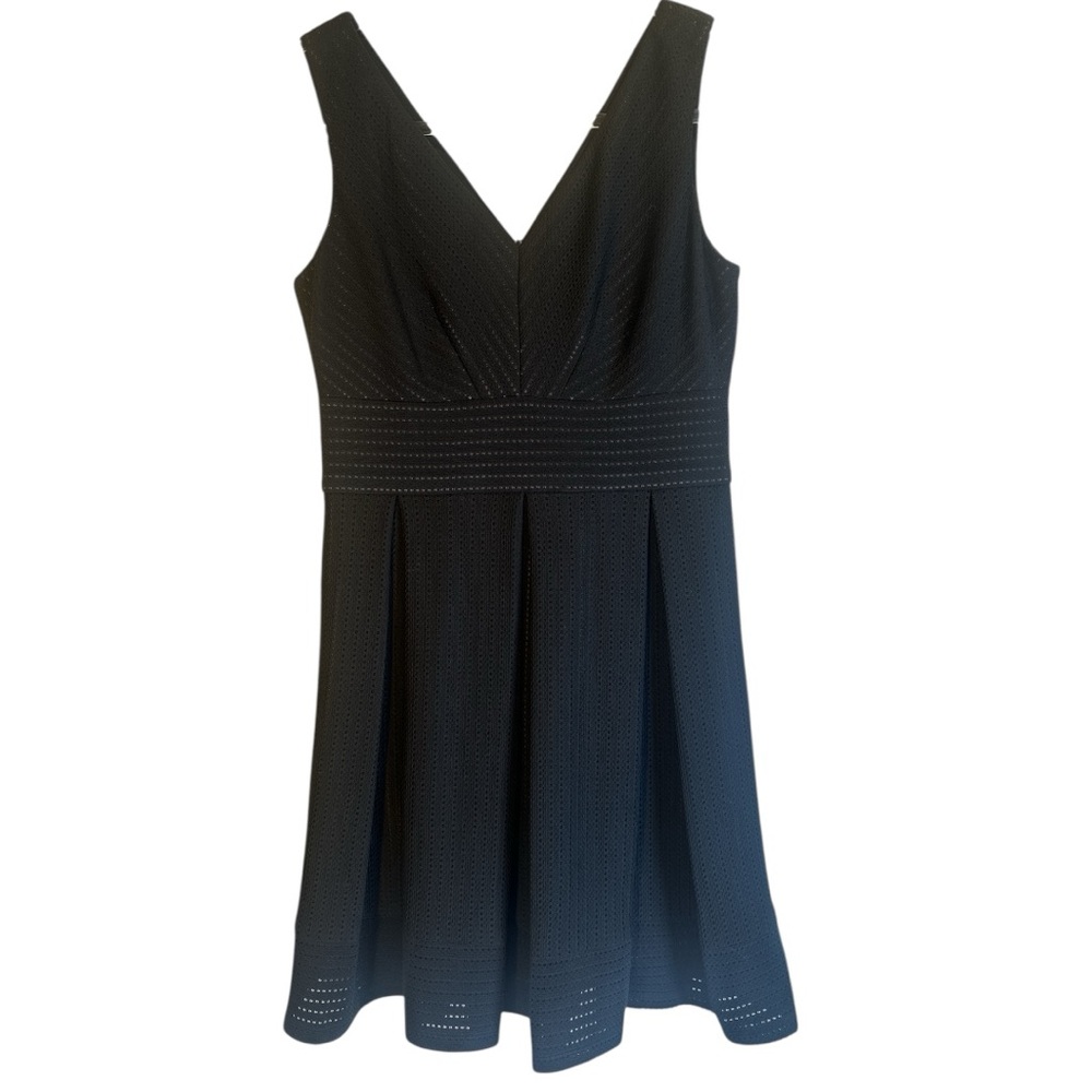 Maggy London Black V-Neck Mini Dress - Picture 5 of 9